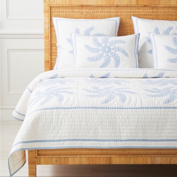 Serena & Lily Bedding Serena And Lily Elmwood Bed Quilt Twin White